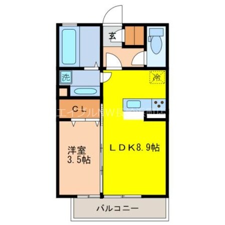 リッチプルメリアの物件間取画像